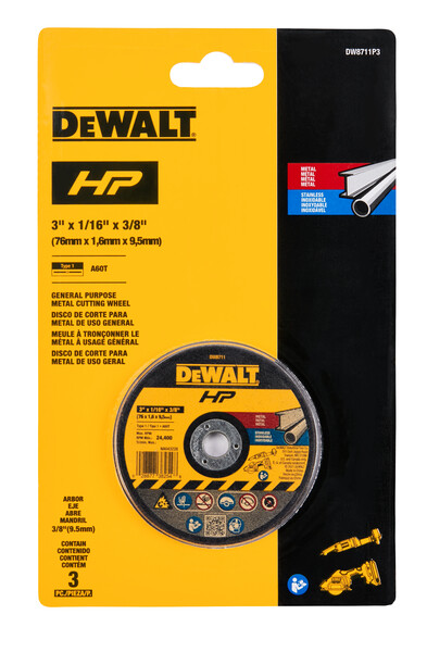 3 in. Bonded Cutting Wheel (3 PK)