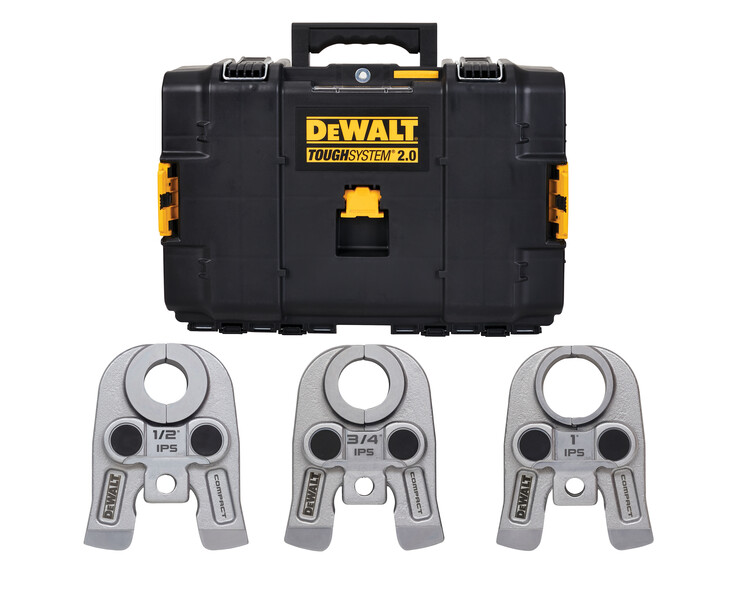 1/2" to 1" Compact IPS Press Jaws Kit