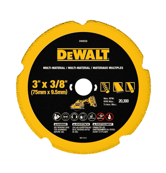 3 in. Diamond Multi-Material Blade