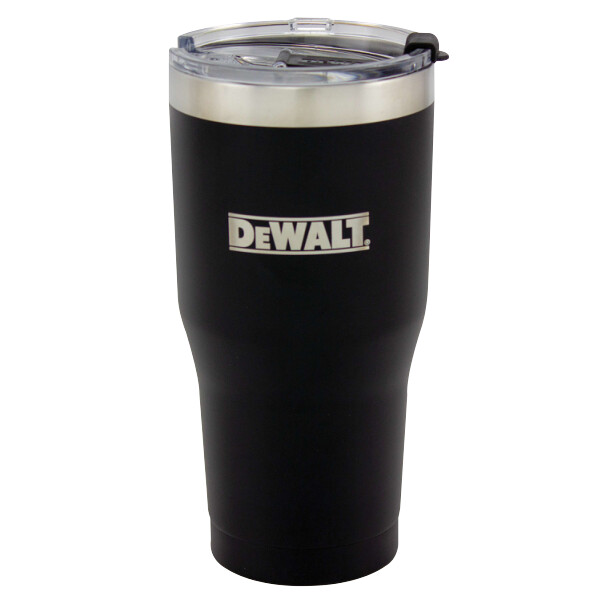 30 oz. Black Powder Coated Tumbler